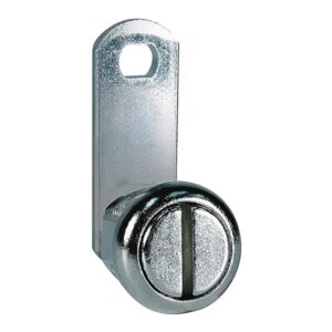 Cam Latch, Slotted, Bright Nickel