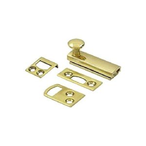 Deltana 2SBCS3 Hd Concealed Screw Solid Brass 2-Inch Surface Bolt