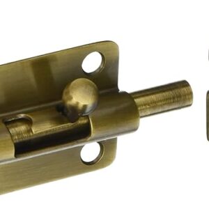 Deltana 3BBU5 Solid Brass 3-Inch Barrel Bolt