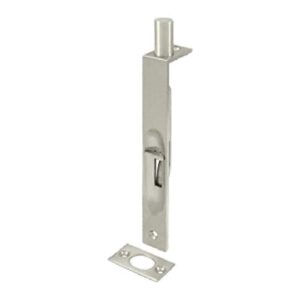Deltana 6FBS15 HD Square Solid Brass 6-Inch Flush Bolt
