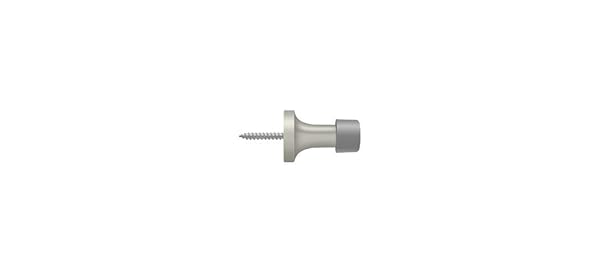 Deltana Bds125u15 Baseboard Door Bumper, Brushed Nickel, 1-1/2" - Image 3