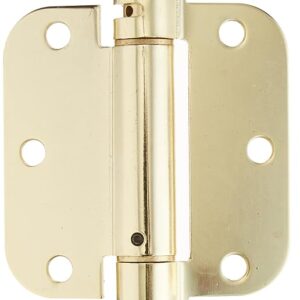 Deltana DSH35R53 Single Action Steel 3 1/2-Inch x 3 1/2-Inch x 5/8-Inch Spring Hinge