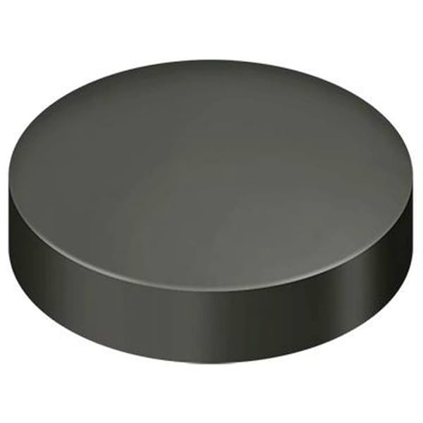 Deltana Scf100u10b Flat Round Screw Cover Clavo, Oil Rubbed Bronze