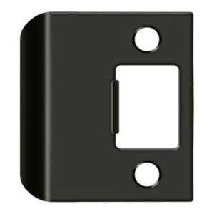 Deltana Spe200u10b Extended Lip Strike Plate, Oil Rubbed Bronze, 2" X 2-1/4"