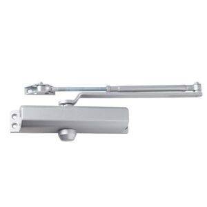 Dexter Commercial Hardware DCR8000-STD-LESS-RW/PA-ALUM, Residential Duty Regular arm Surface Door Closers with Less Cover, 689/ALUM, Aluminum