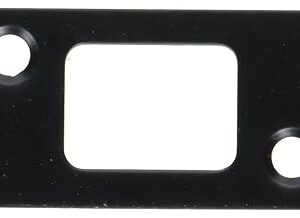 Kwikset 83223-514 3-5/8" Radius Deadbolt Strike Iron Black Finish