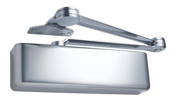 Lcn 4040 Heavy Duty Door Closer, Aluminum Powder Coat Finished, Cast Iron, Non-Handed, Cush-N-Stop Arm (4040XP CNS 689 TBSRT)