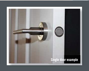 Precision Lock PLS 24 PRO Concealed Magnetic Catch for Light to Heavy Duty Doors with Thickness Greater Than 30 mm (1.18"), Pack of 2 - Image 5